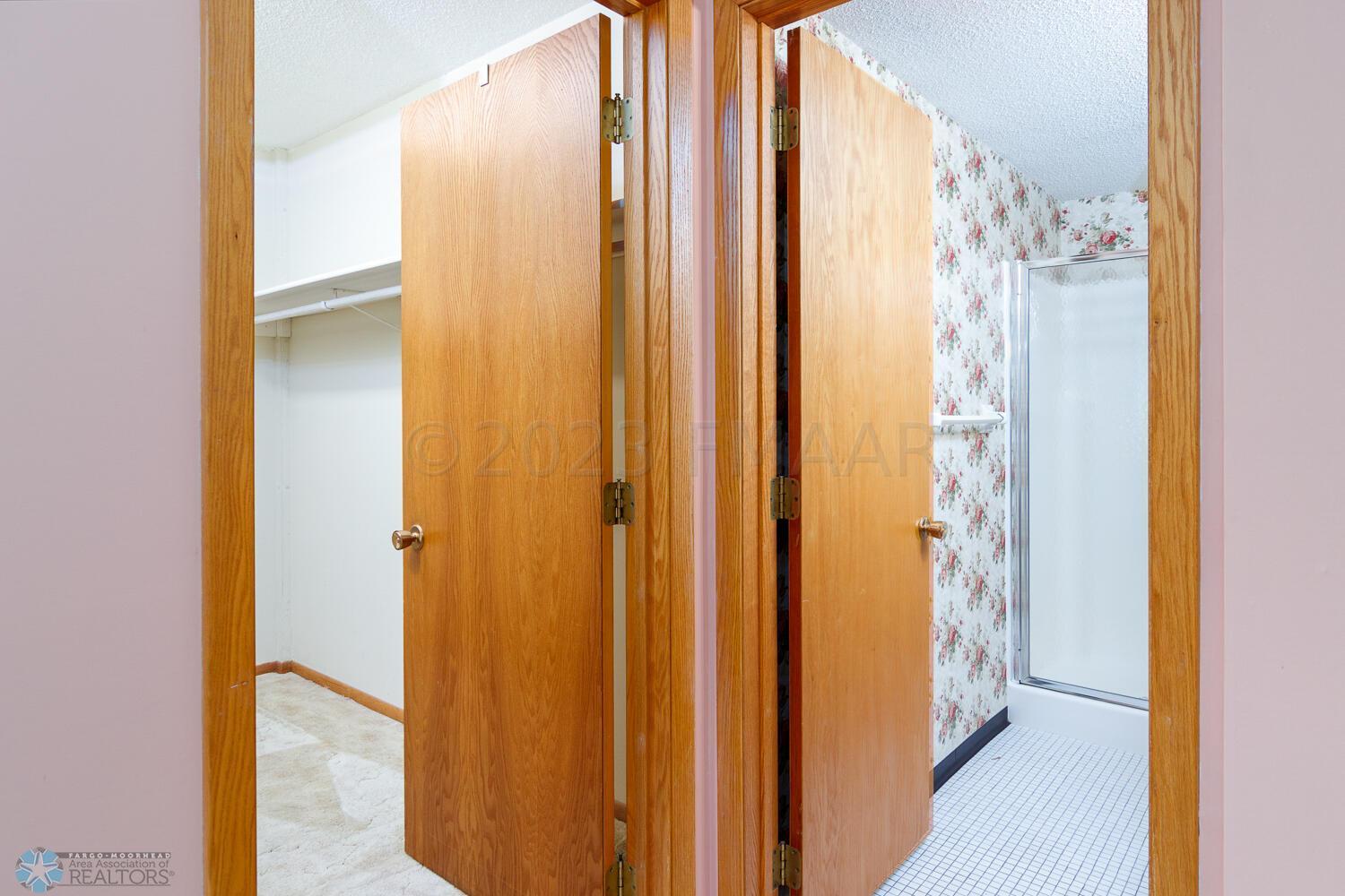 Master closet and Bathroom
