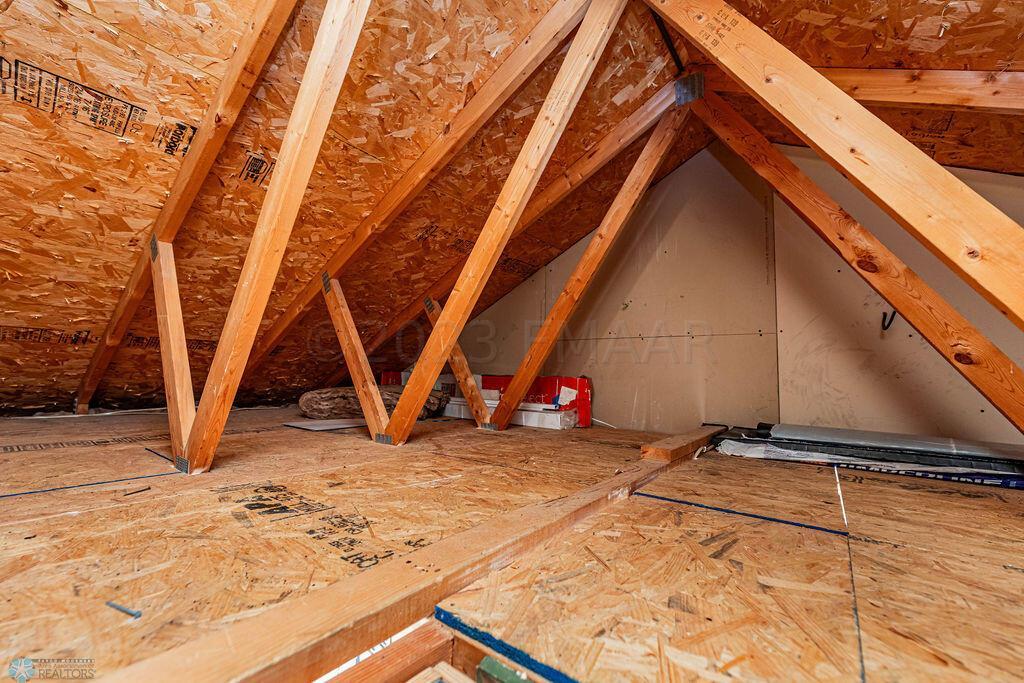 Storage Area above the Garage