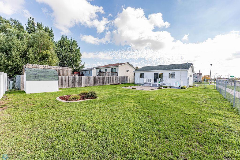 Back yard and Back of House
