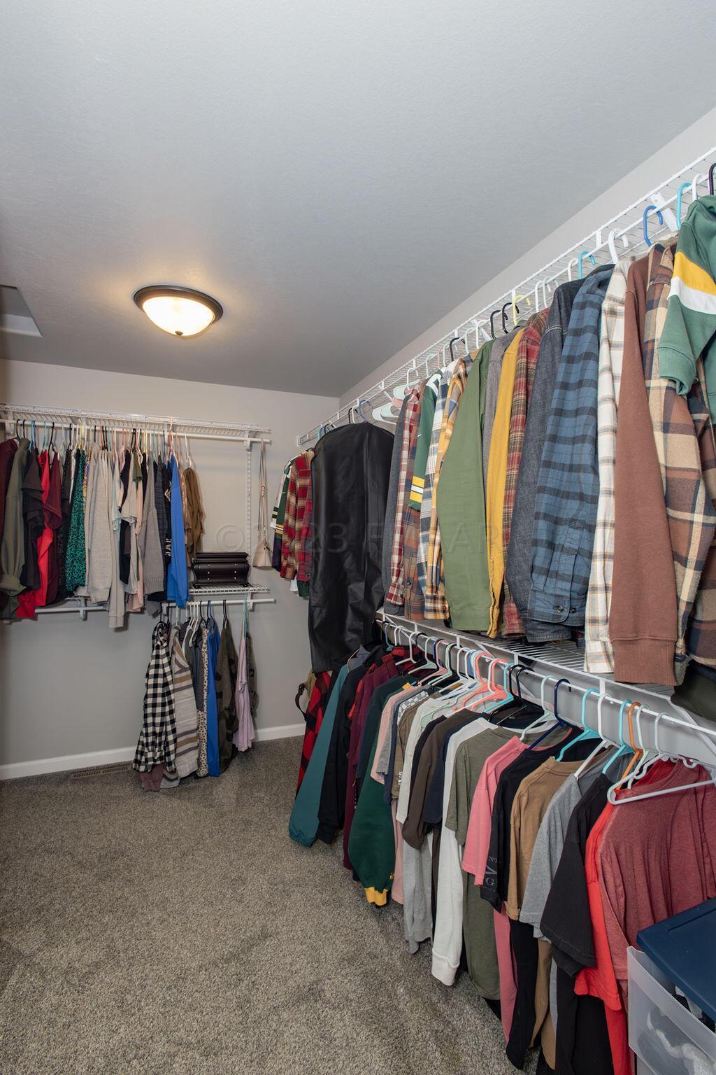 Primary Walk in Closet