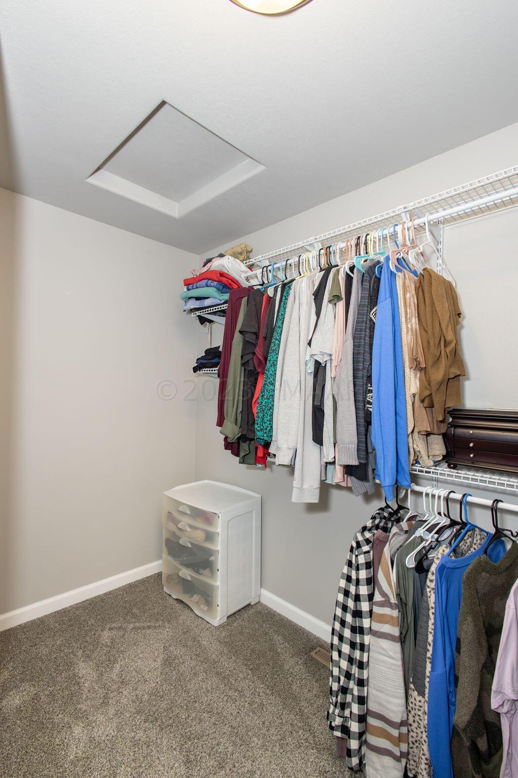 Primary Walk in Closet