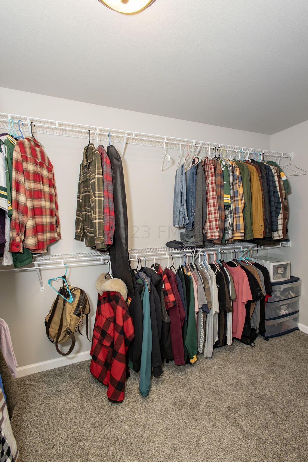 Primary Walk in Closet