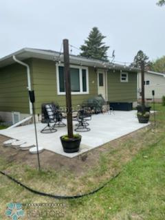New Front Concrete Patio