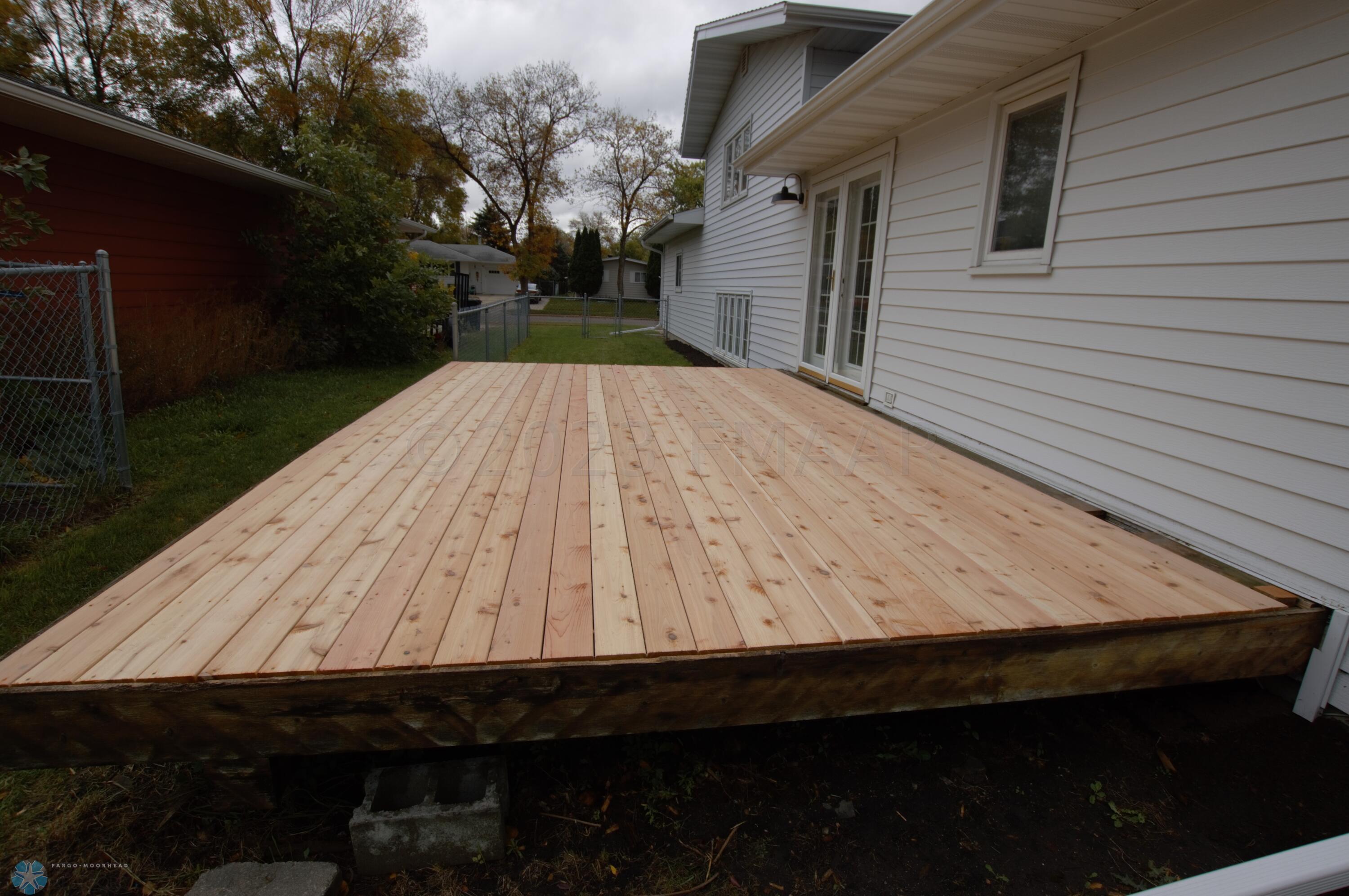 New deck