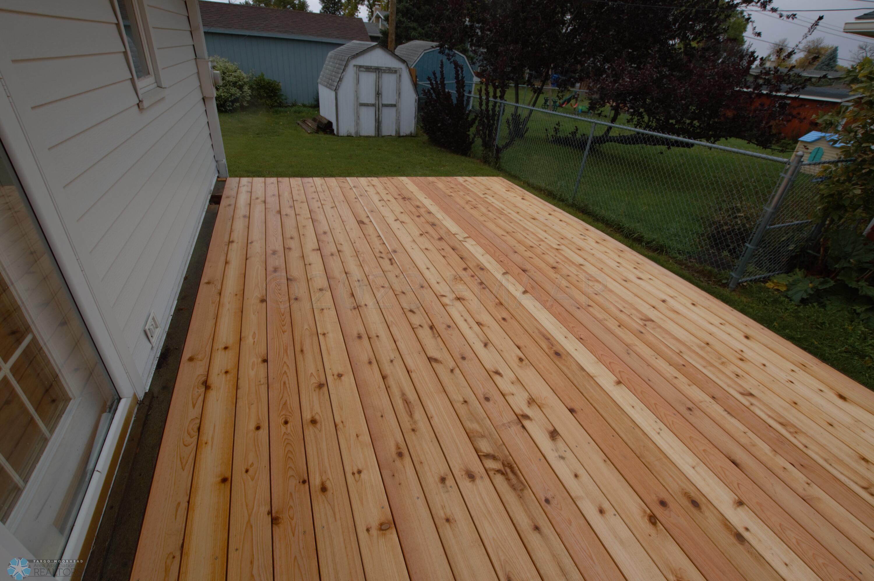 New deck