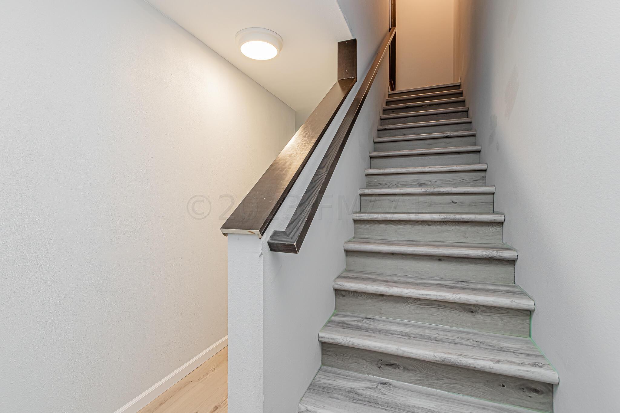 Stairway to lower level