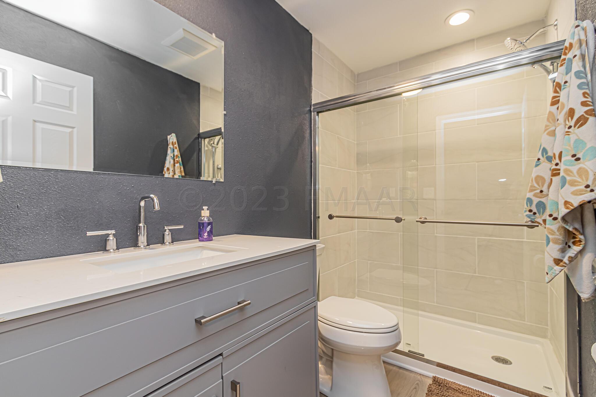 Bathroom lower level