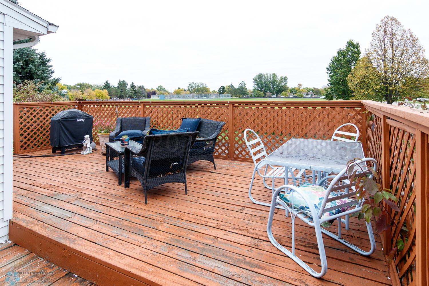 Large Wood Deck