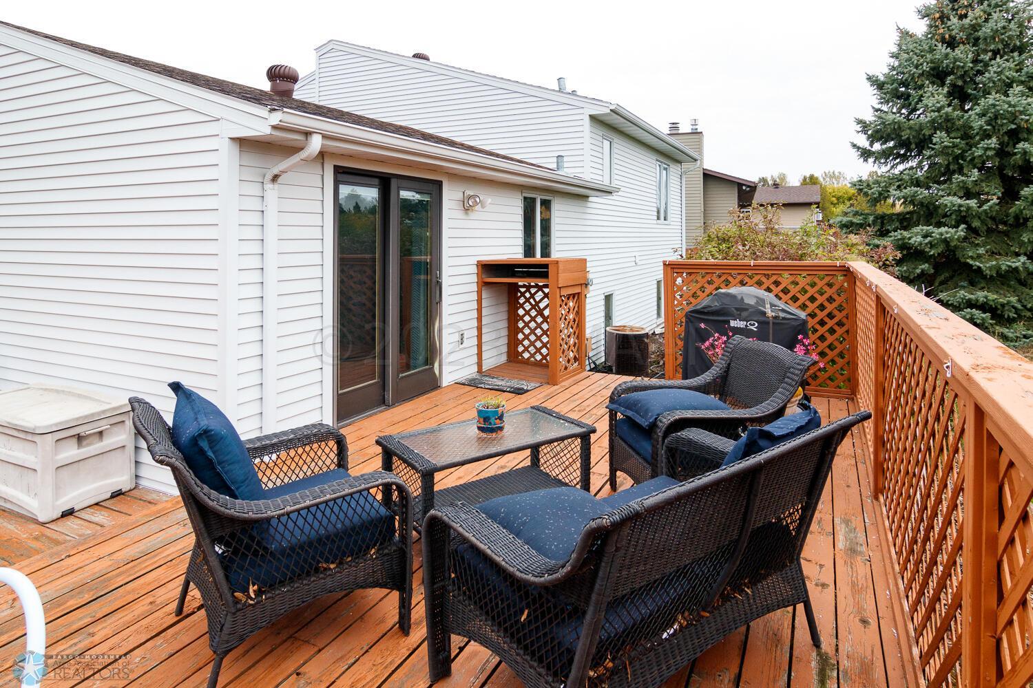 Large Wood Deck
