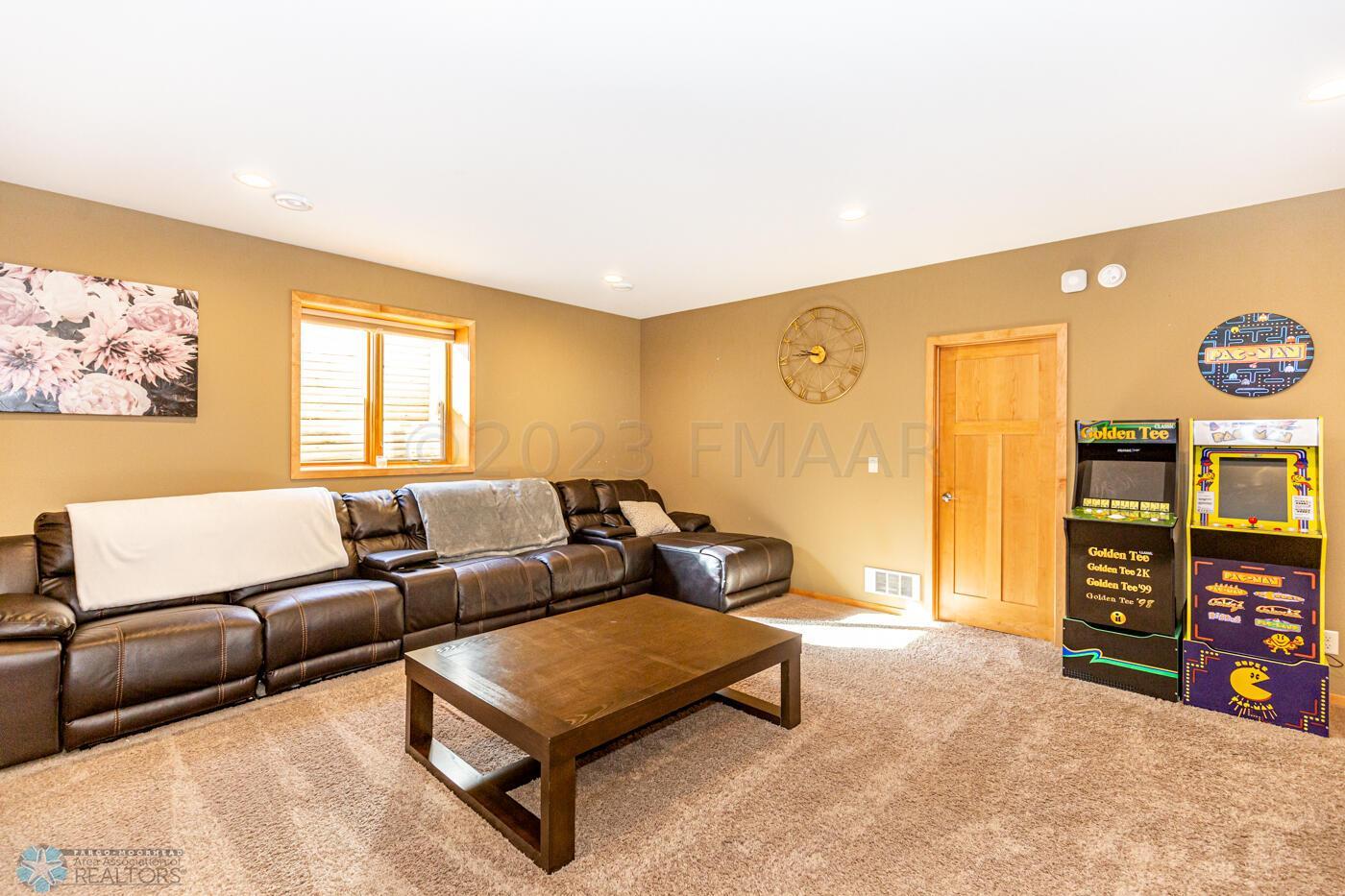 Lower level family room