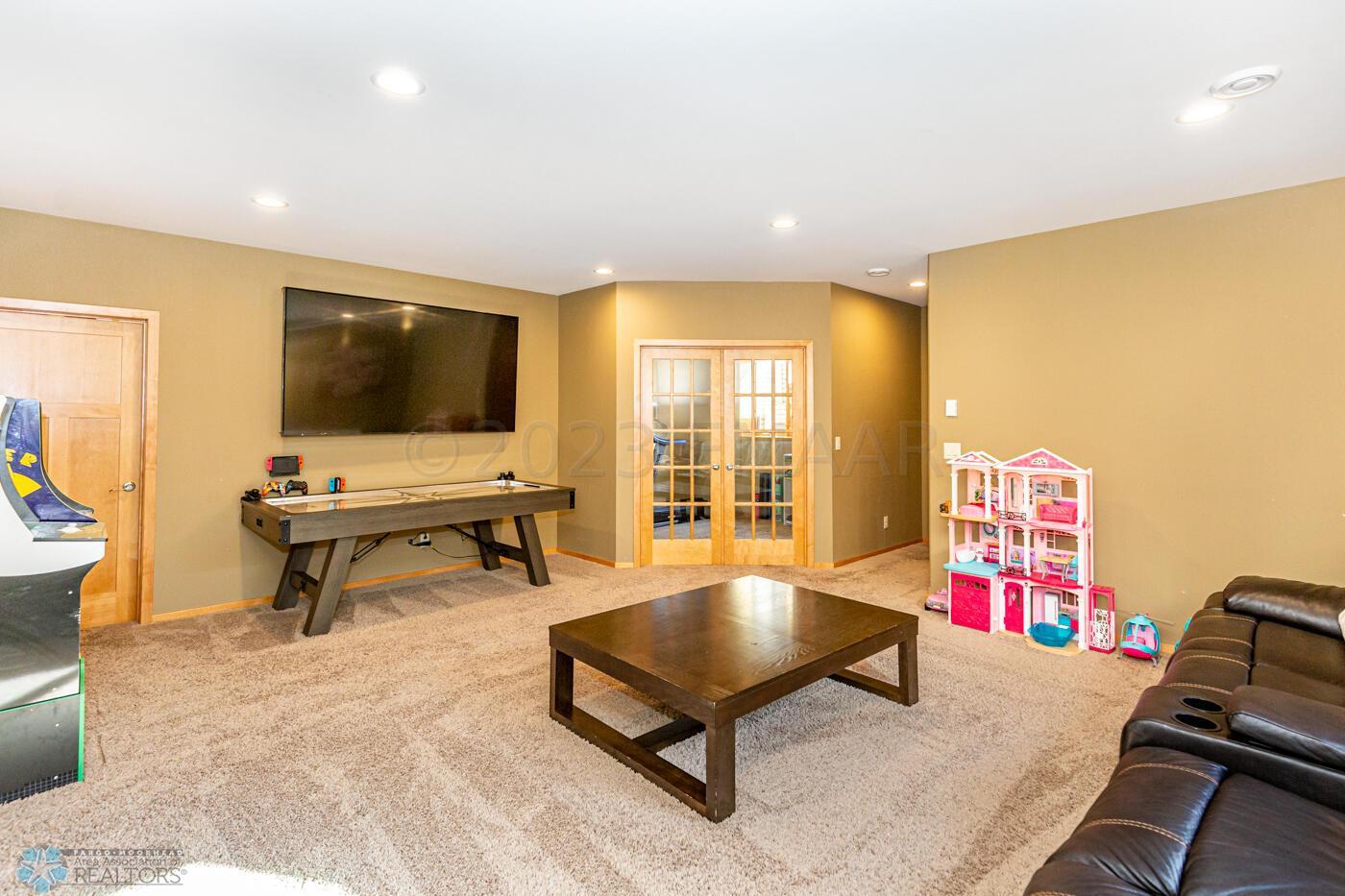 Lower level family room