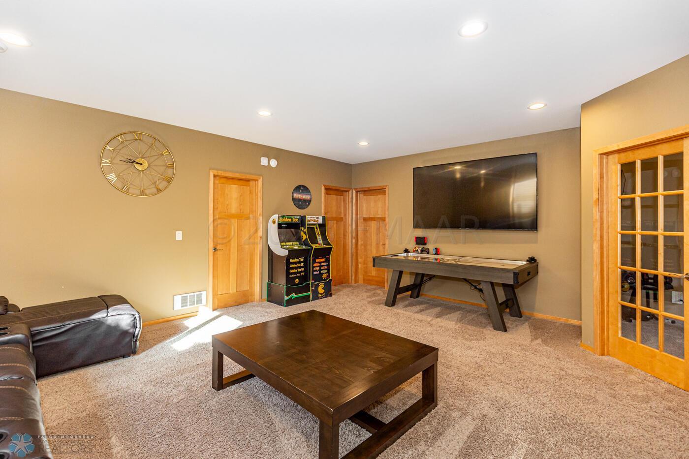 Lower level family room
