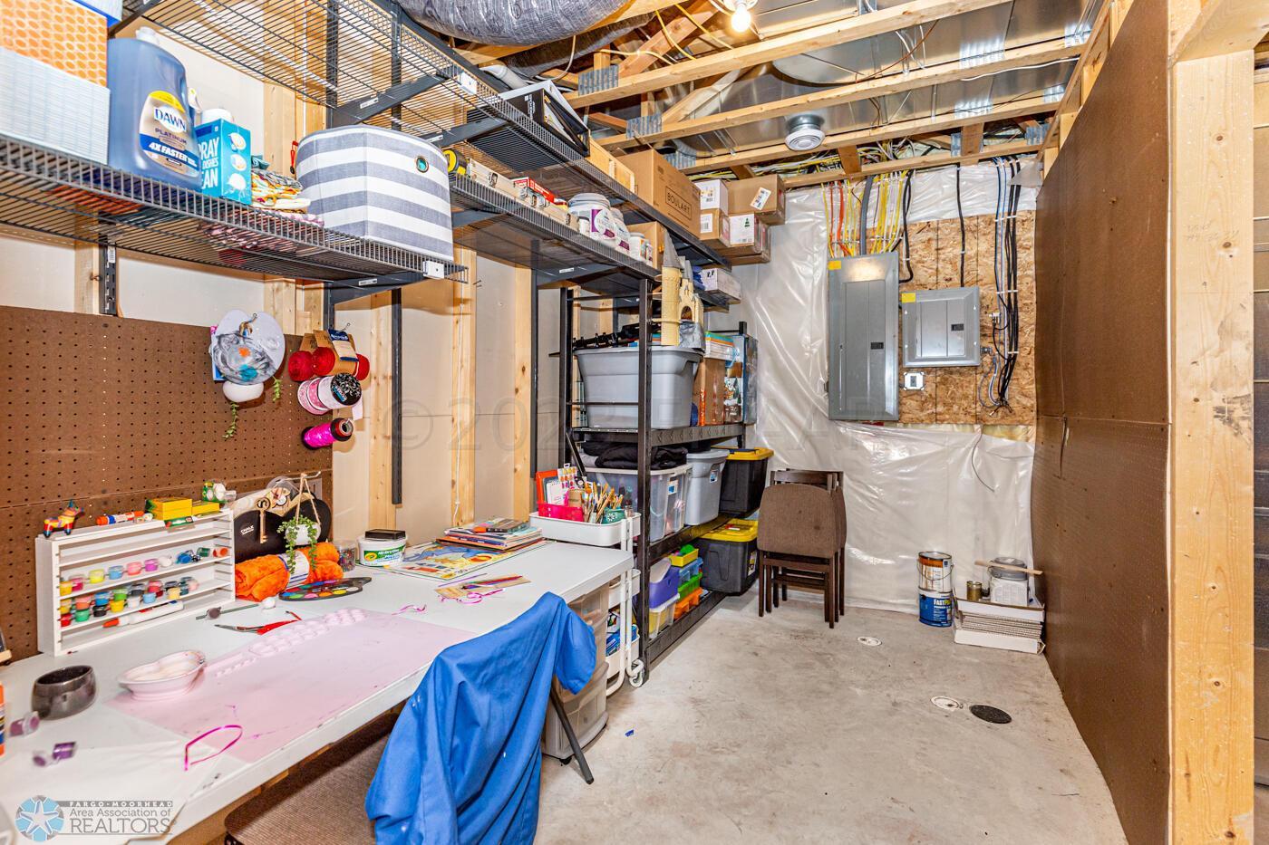 Lower utility /storage / workbench