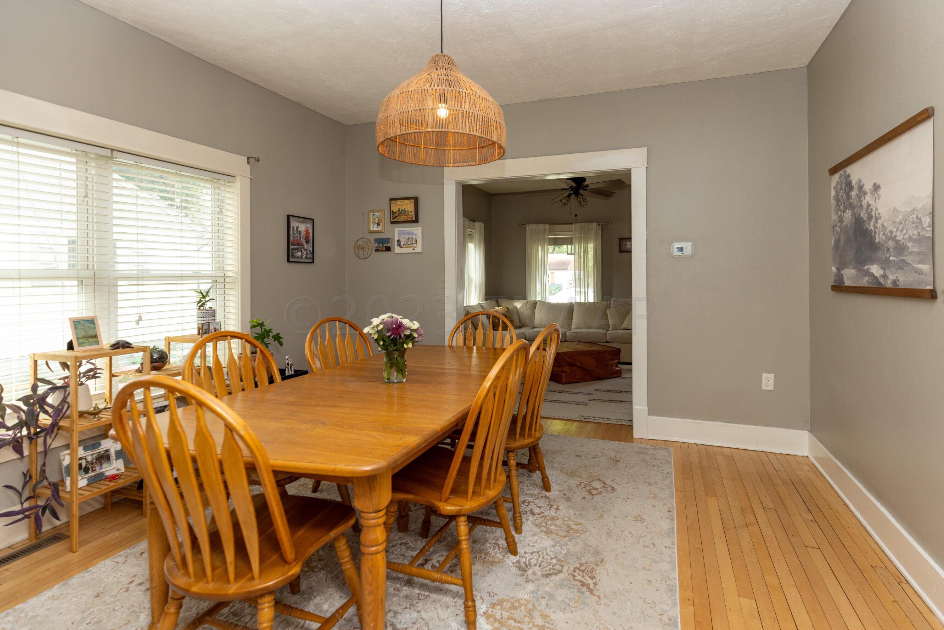 Dining Room to Living Room view