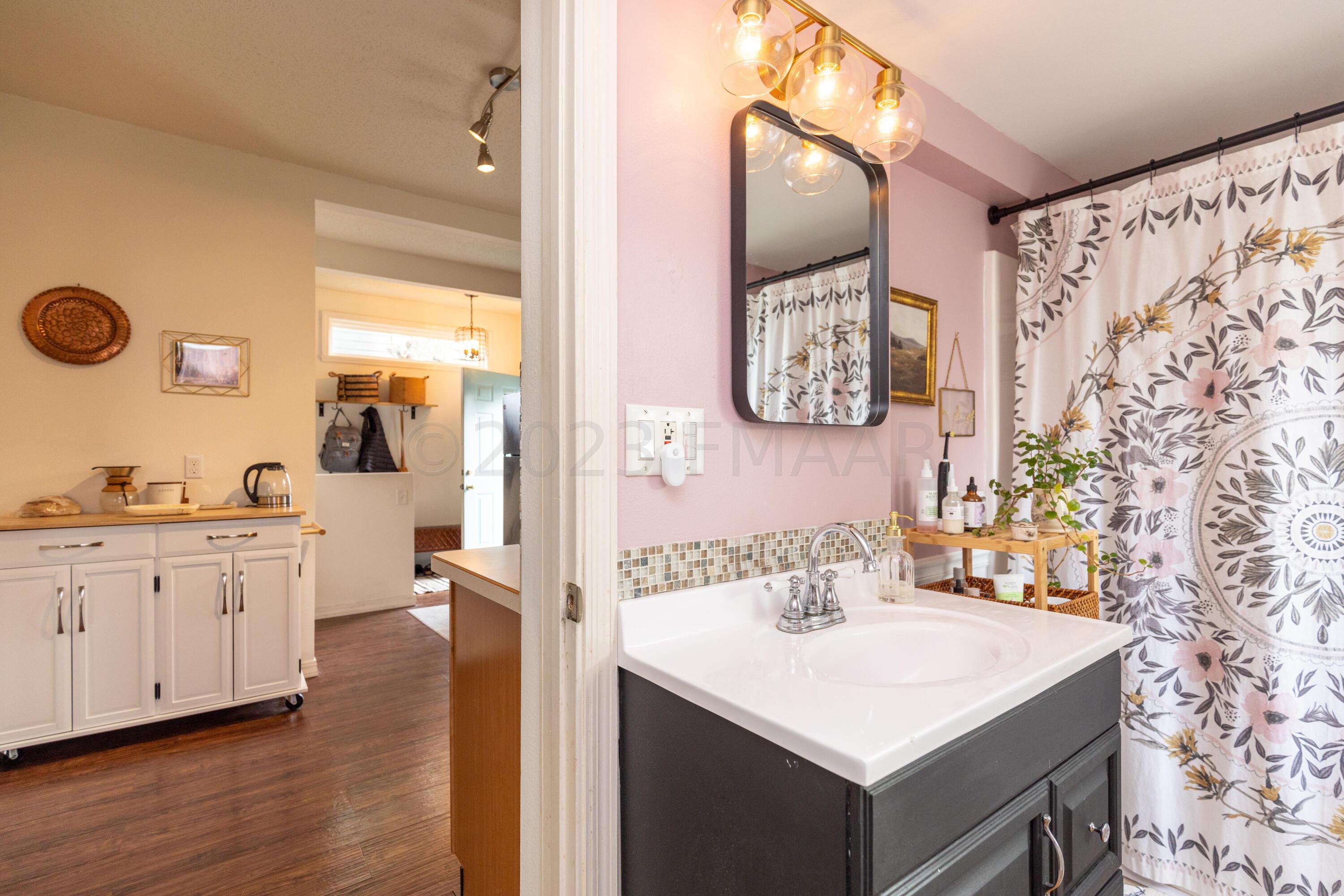 Main floor bathroom