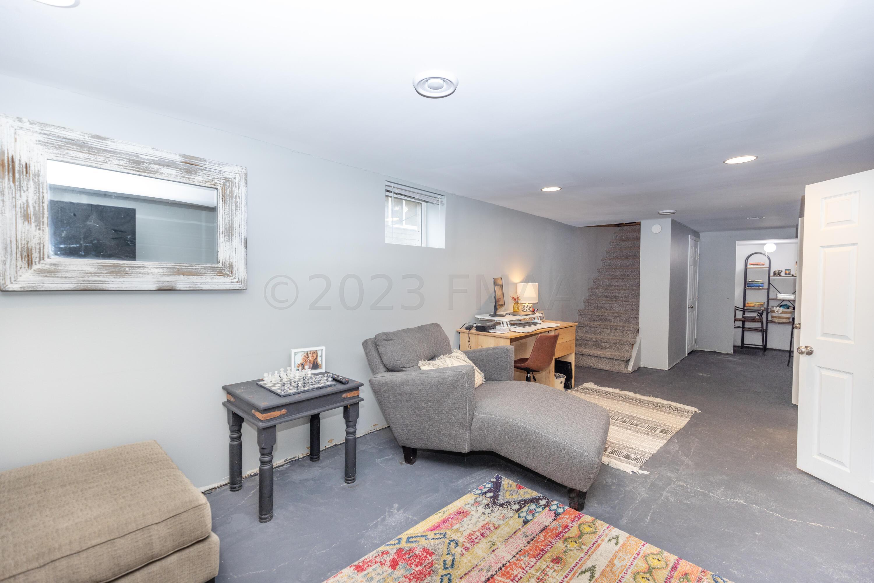 Family room lower level