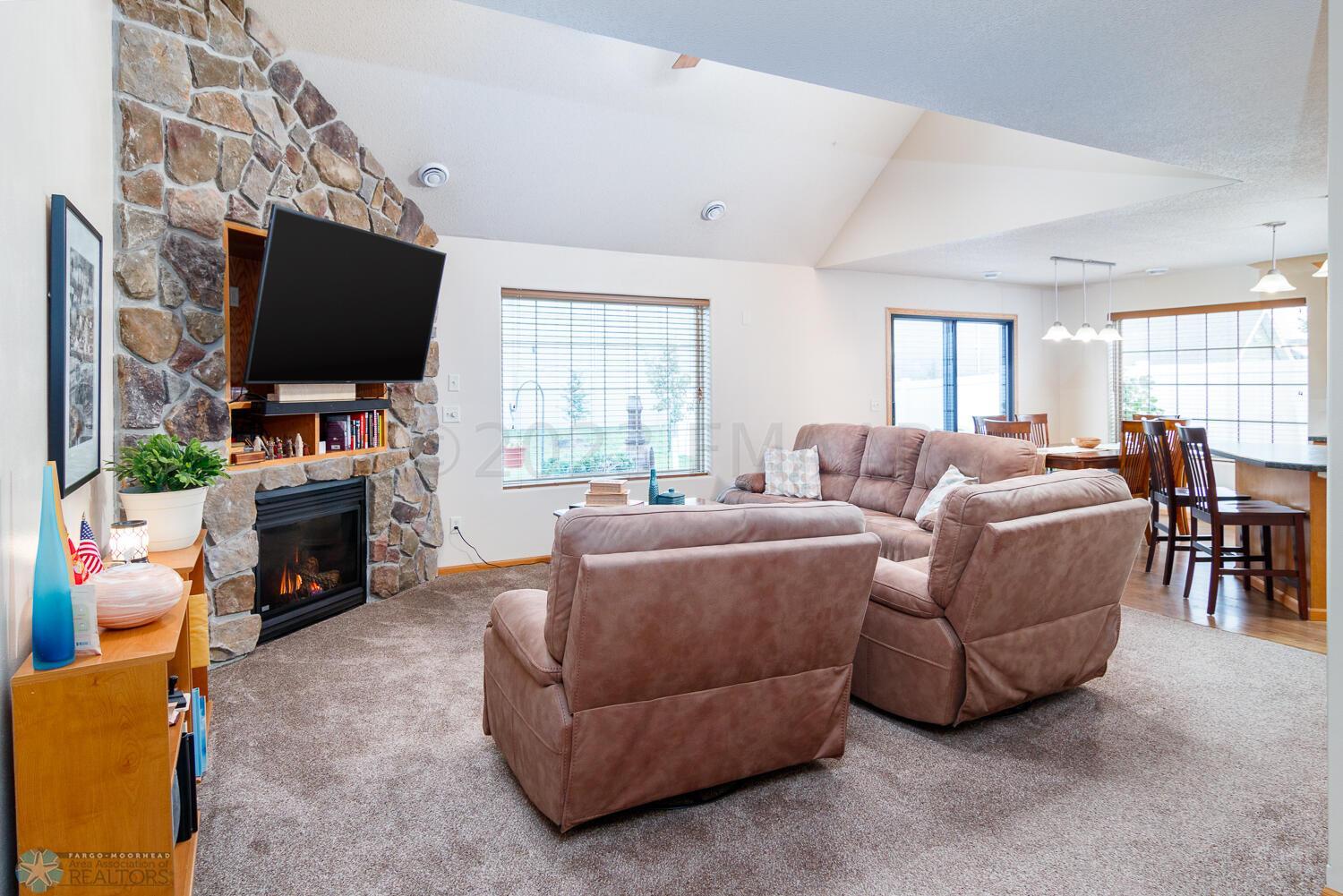 vaulted ceiling
