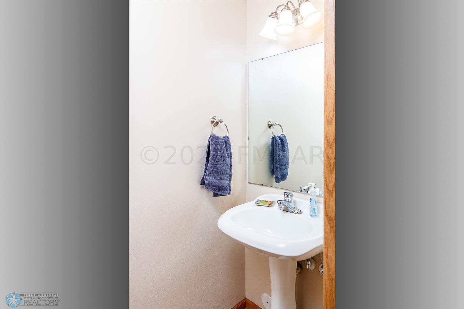 main floor half bath