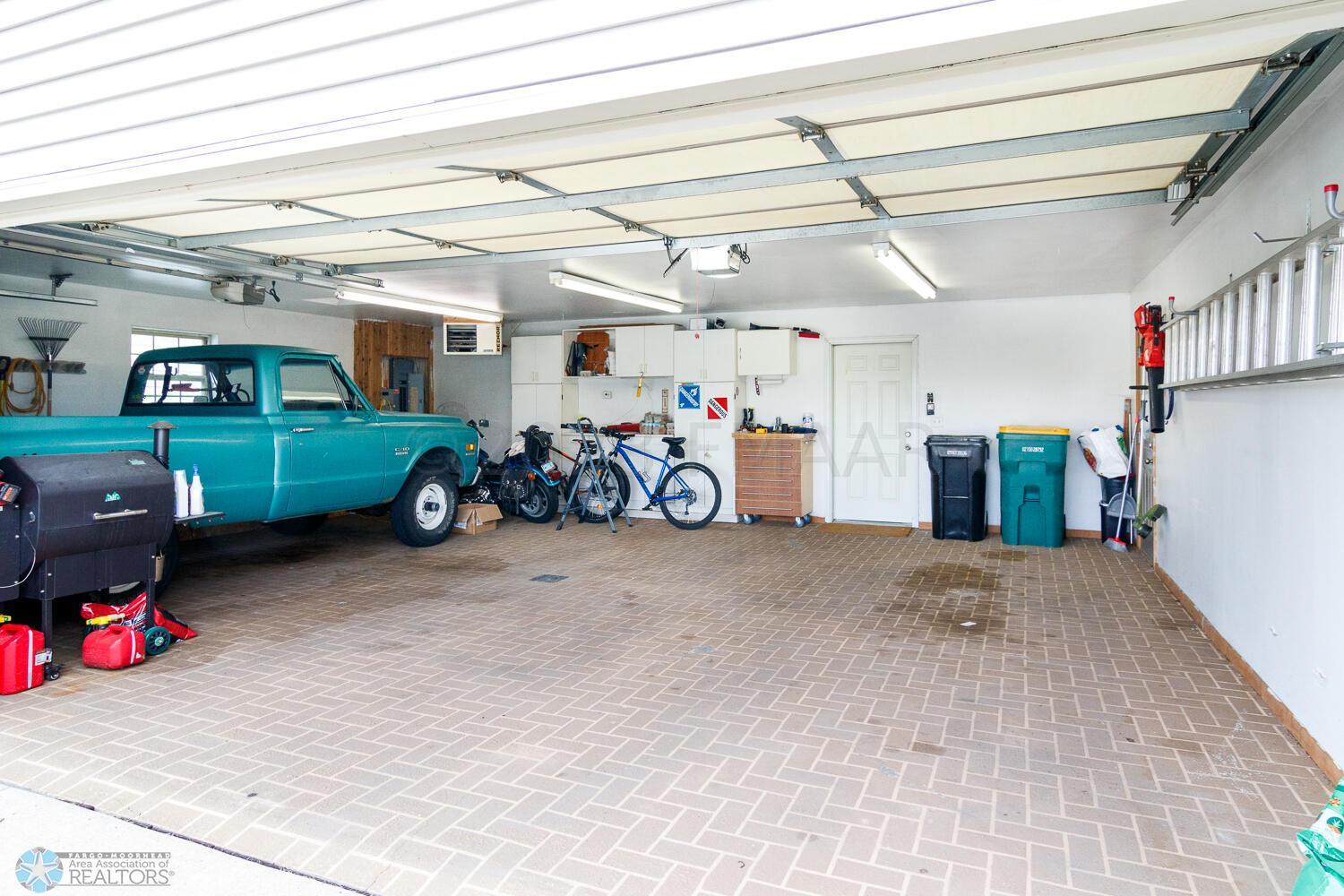 3 car haeated garge