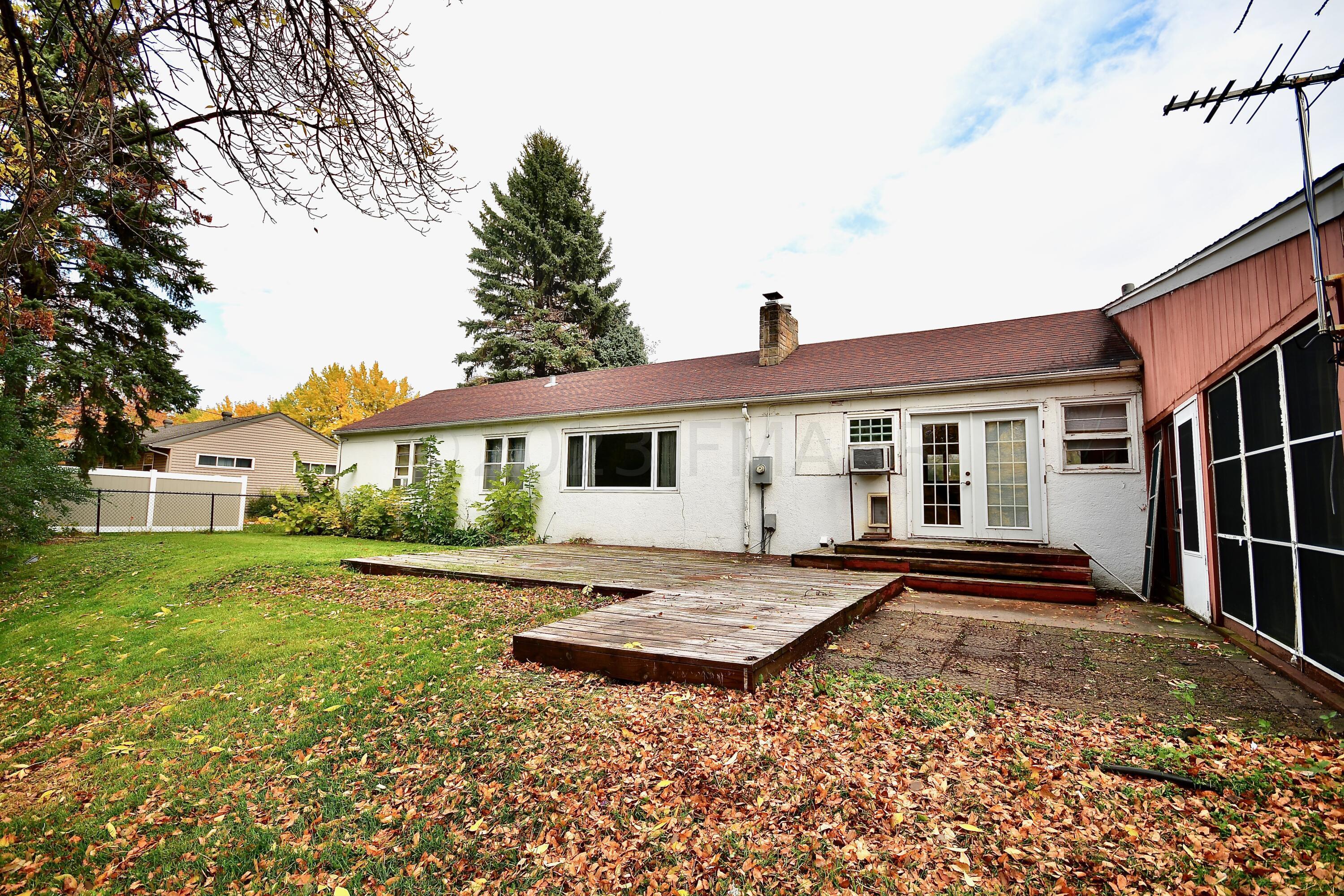 Back of home