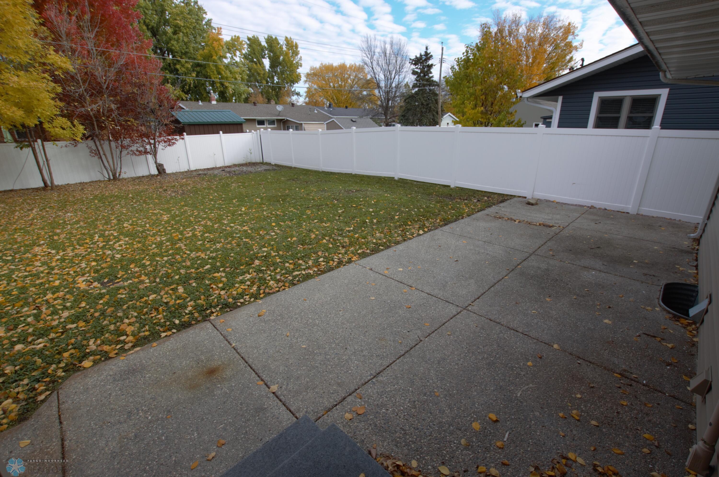 Large Concrete Patio