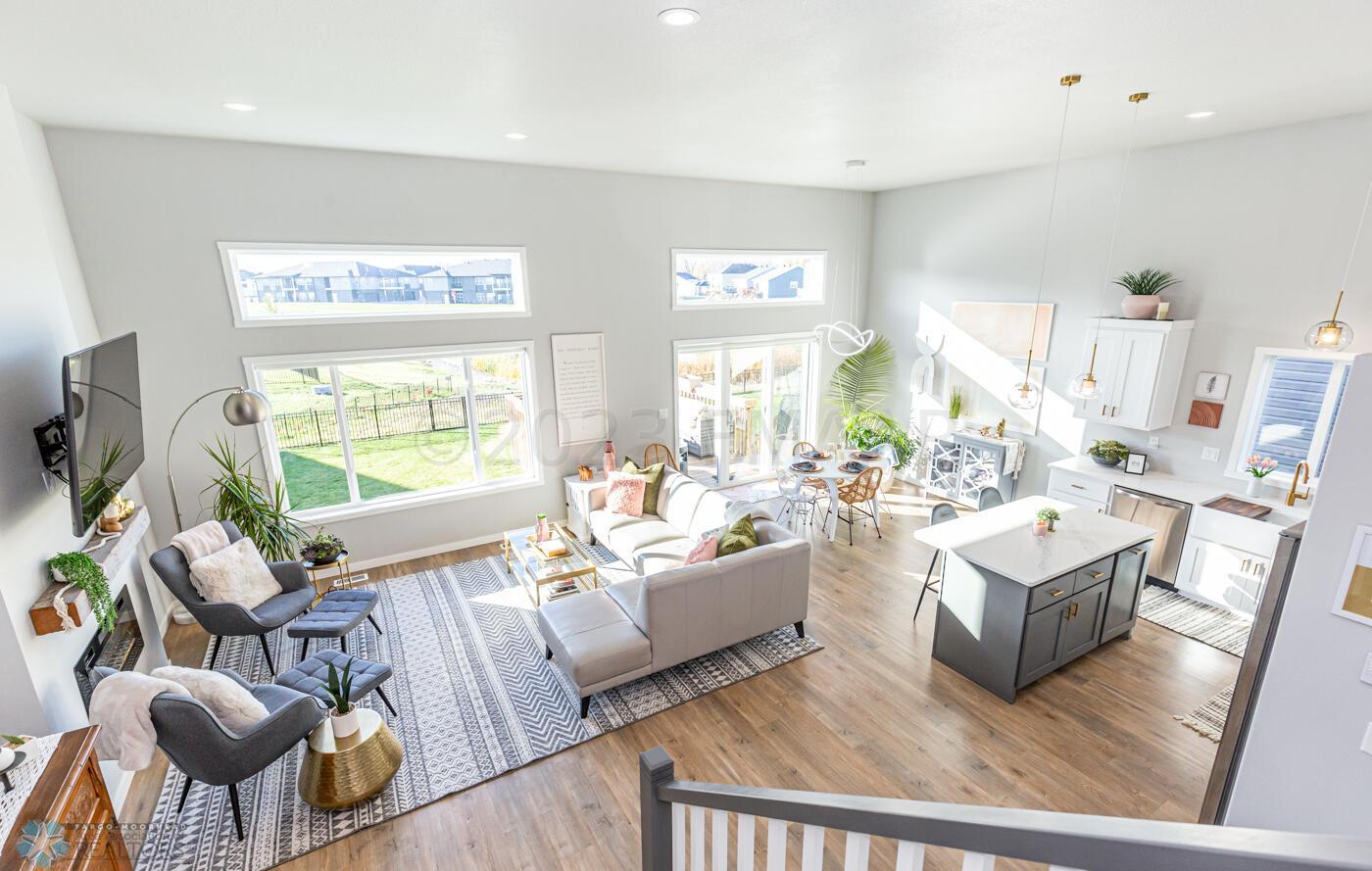 Main Living-Dining-Kitchen