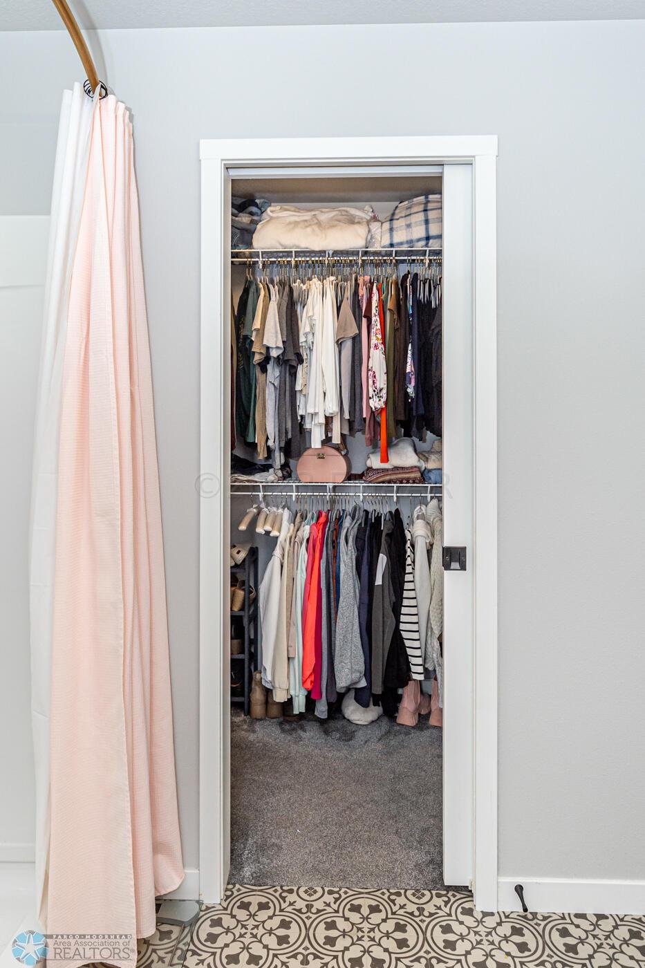 Master Bath - walk in Closet