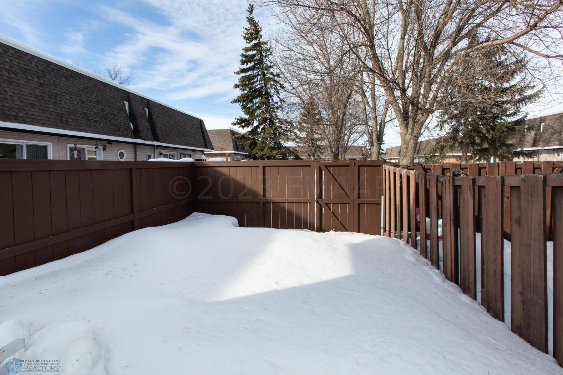 Fenced Backyard