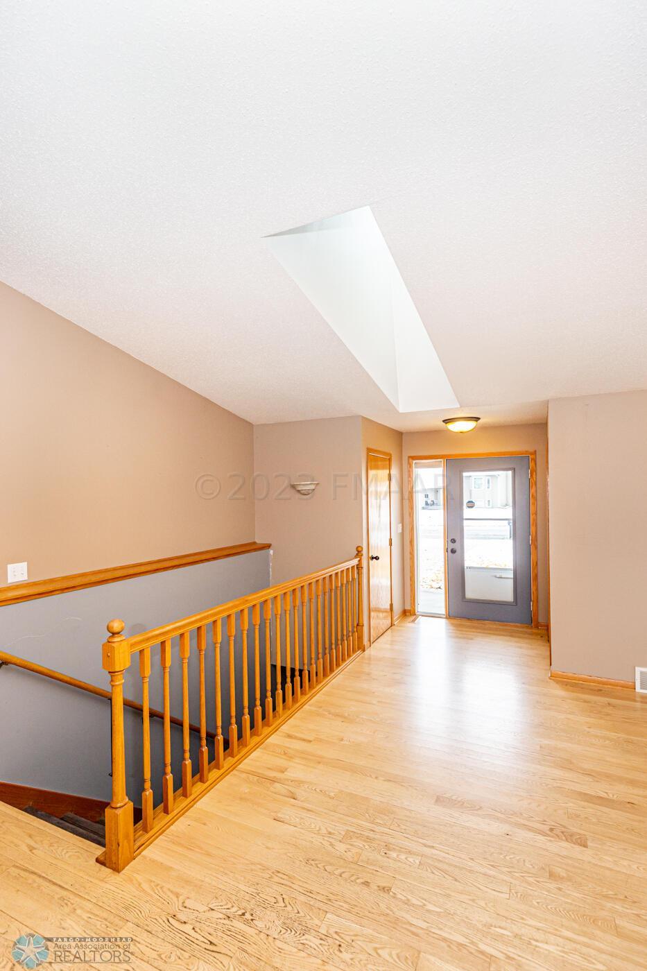 Front door/Stairs to basement