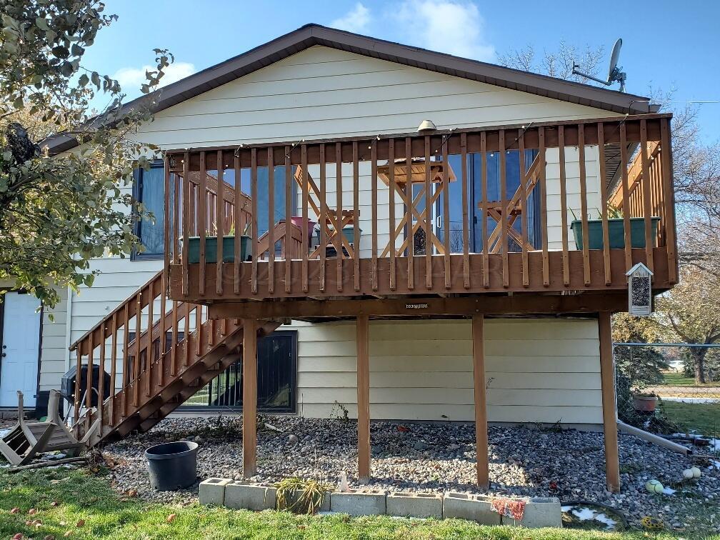 Deck off Kitchen