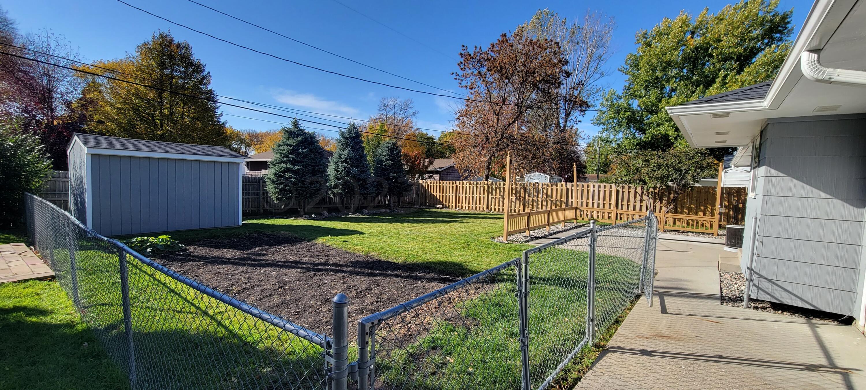Backyard view