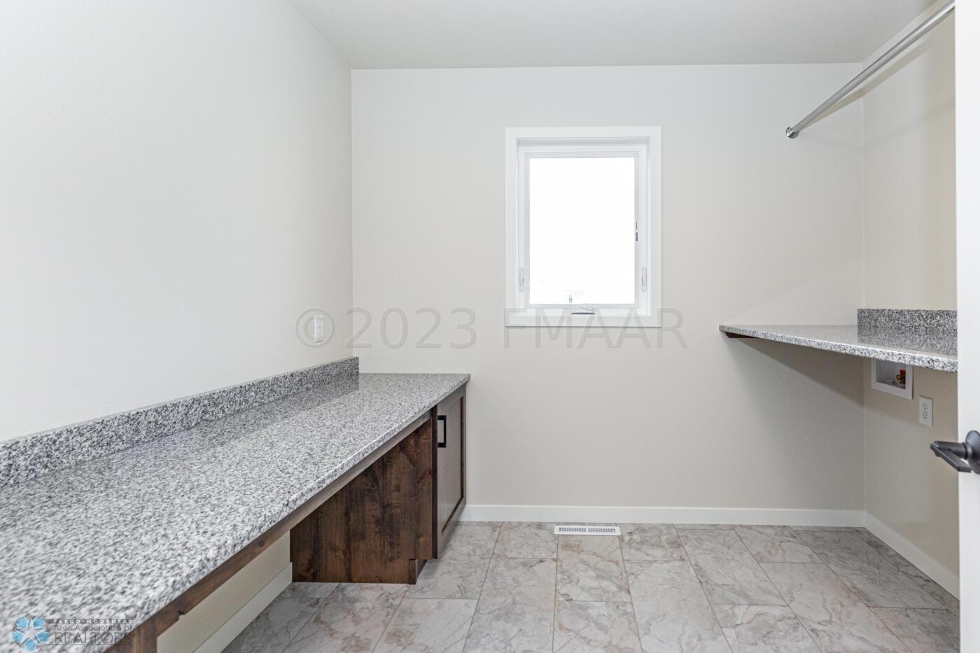 Upstairs laundry/office
