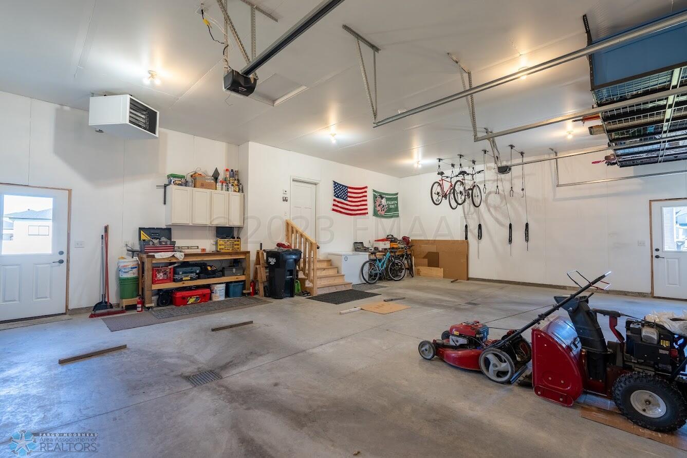Finished Garage