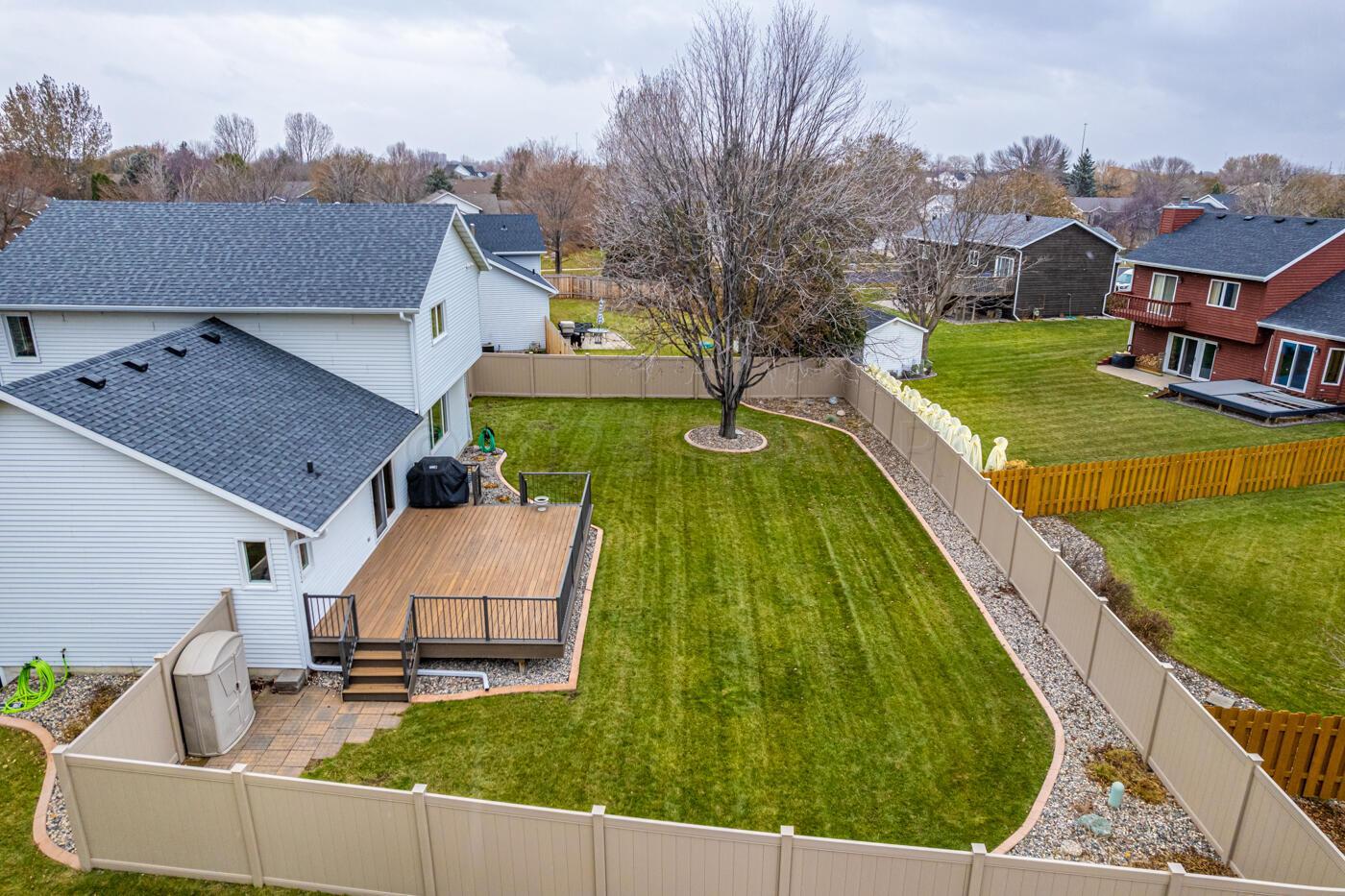 Fenced Backyard