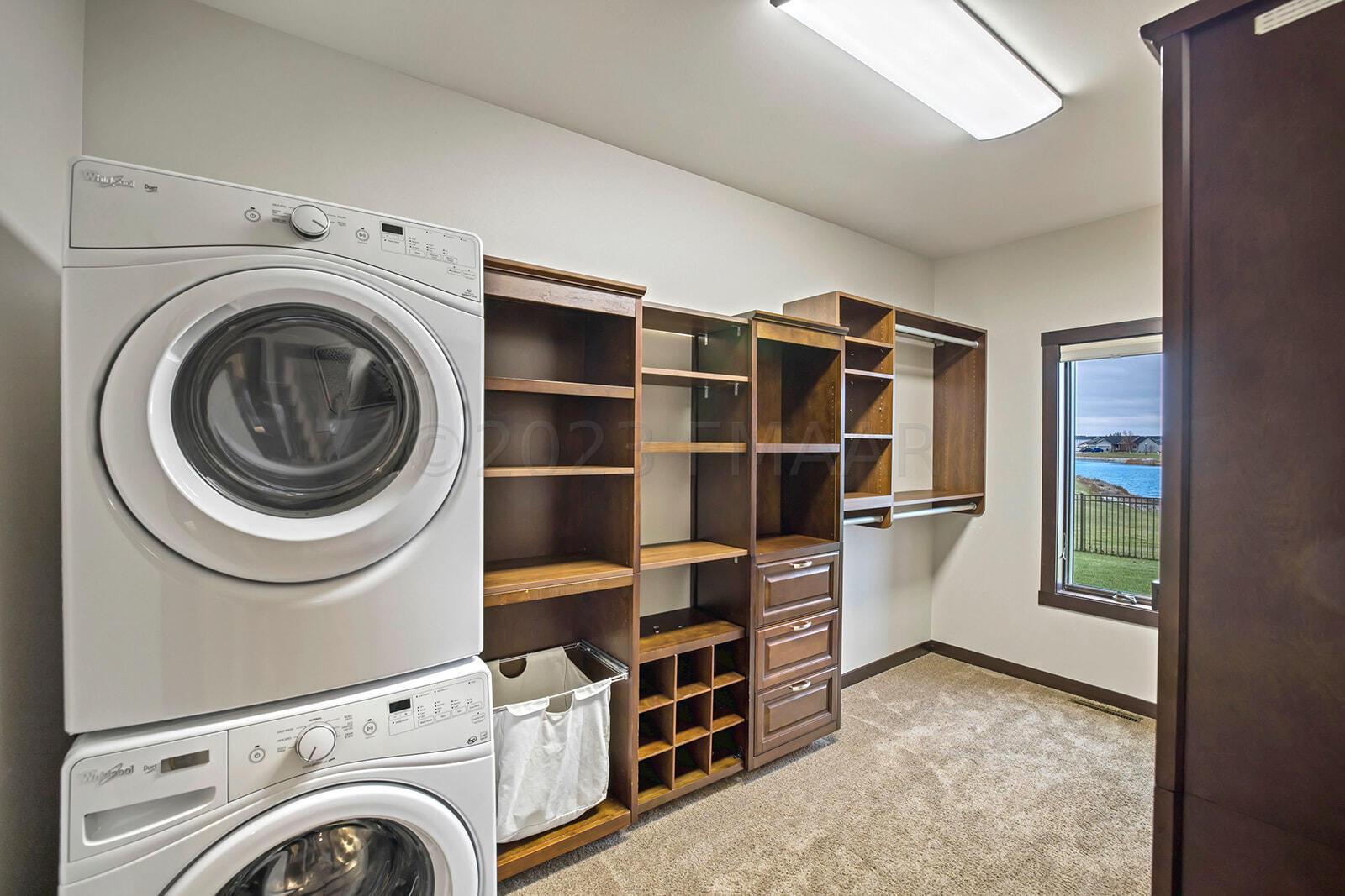 Walk-In-Closet with Laundry