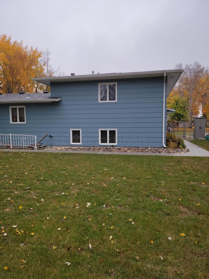 exterior rear