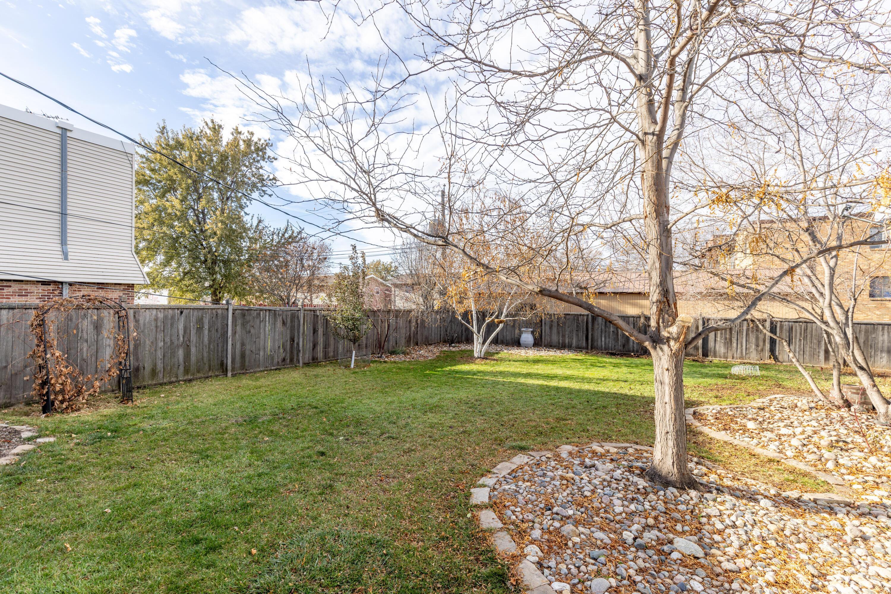 Fully Fenced Yard