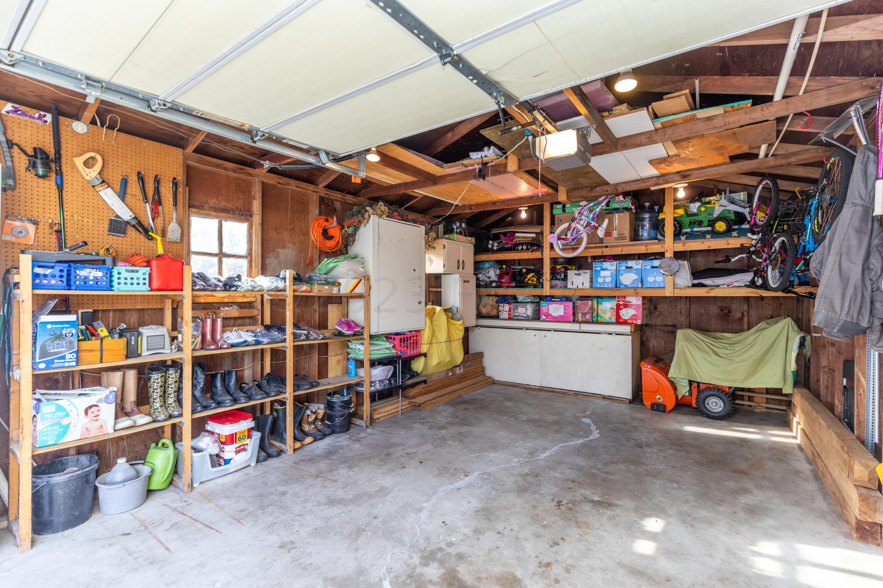 Extra wide Single Stall Garage