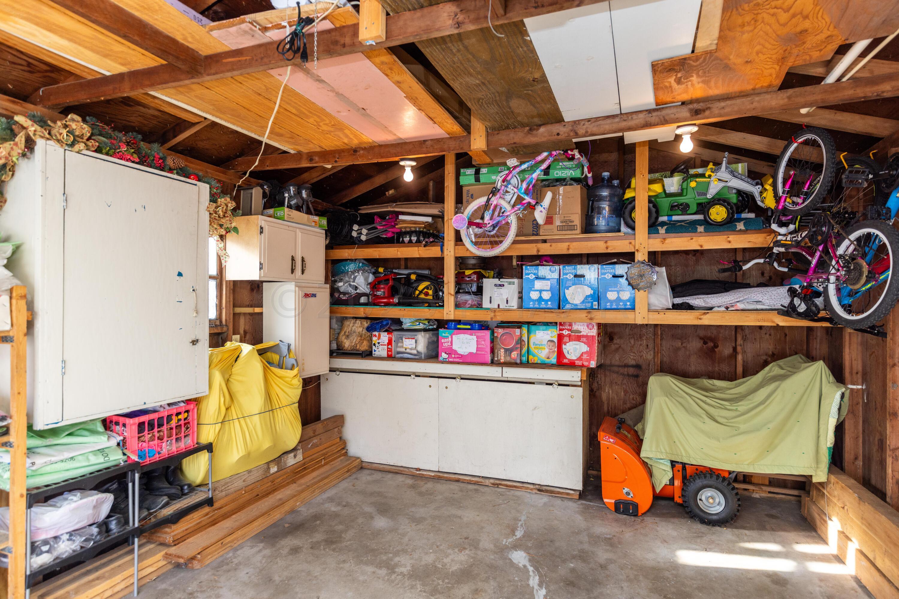 Built in storage