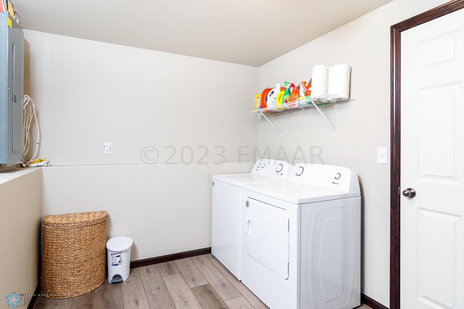 Laundry area