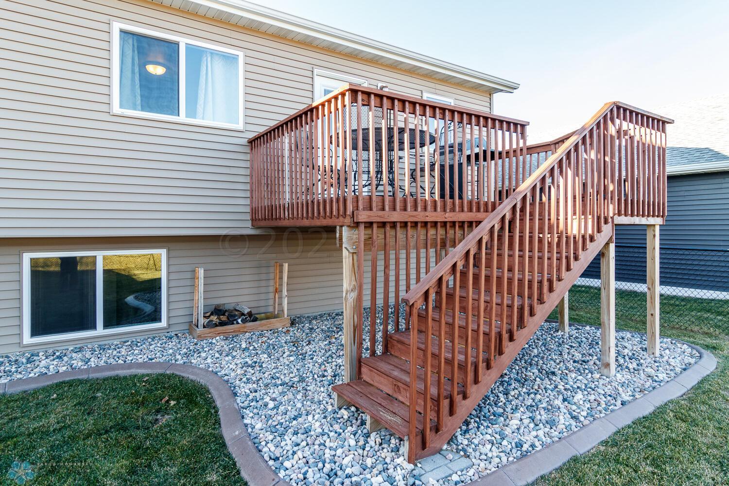 Great deck for entertaining