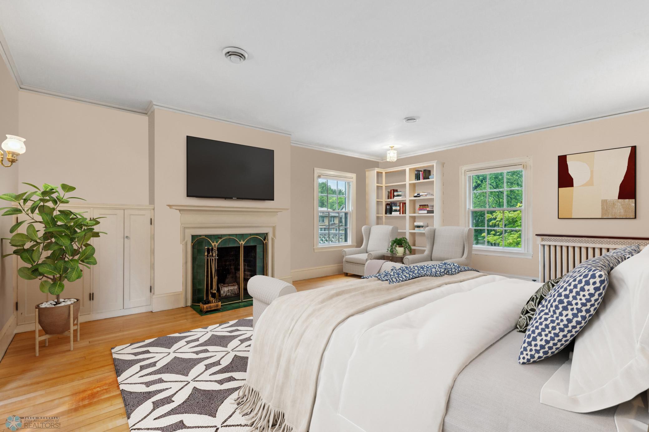 Primary Bedroom - Virtually Staged