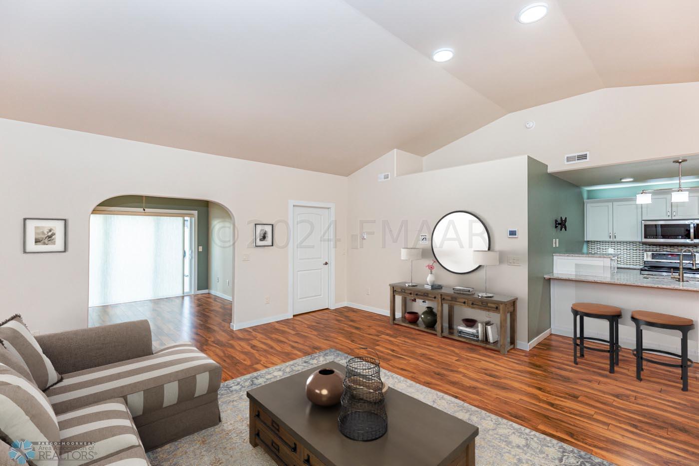 Living Room Staged