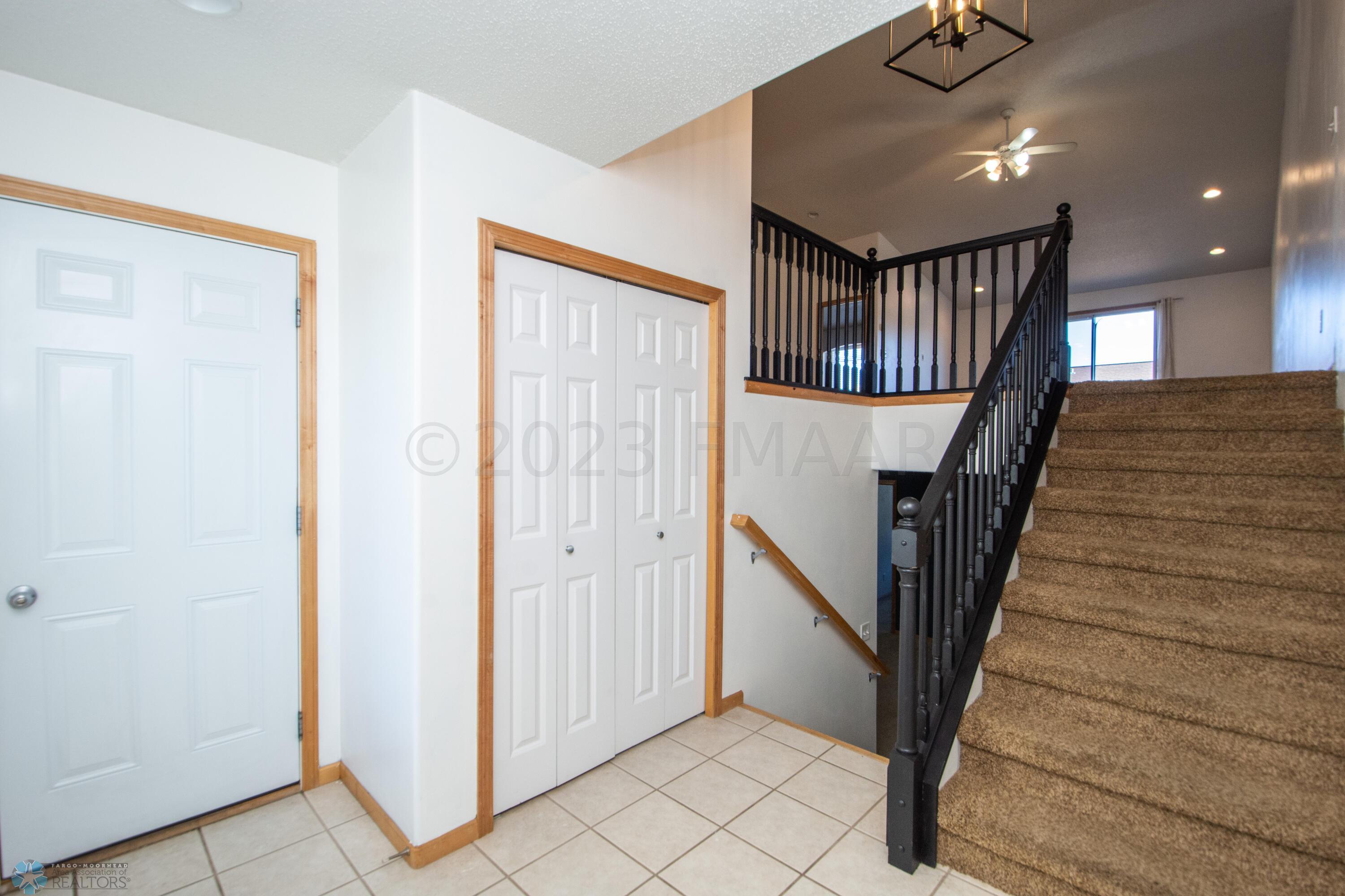 Garage Entry, Coat Closet