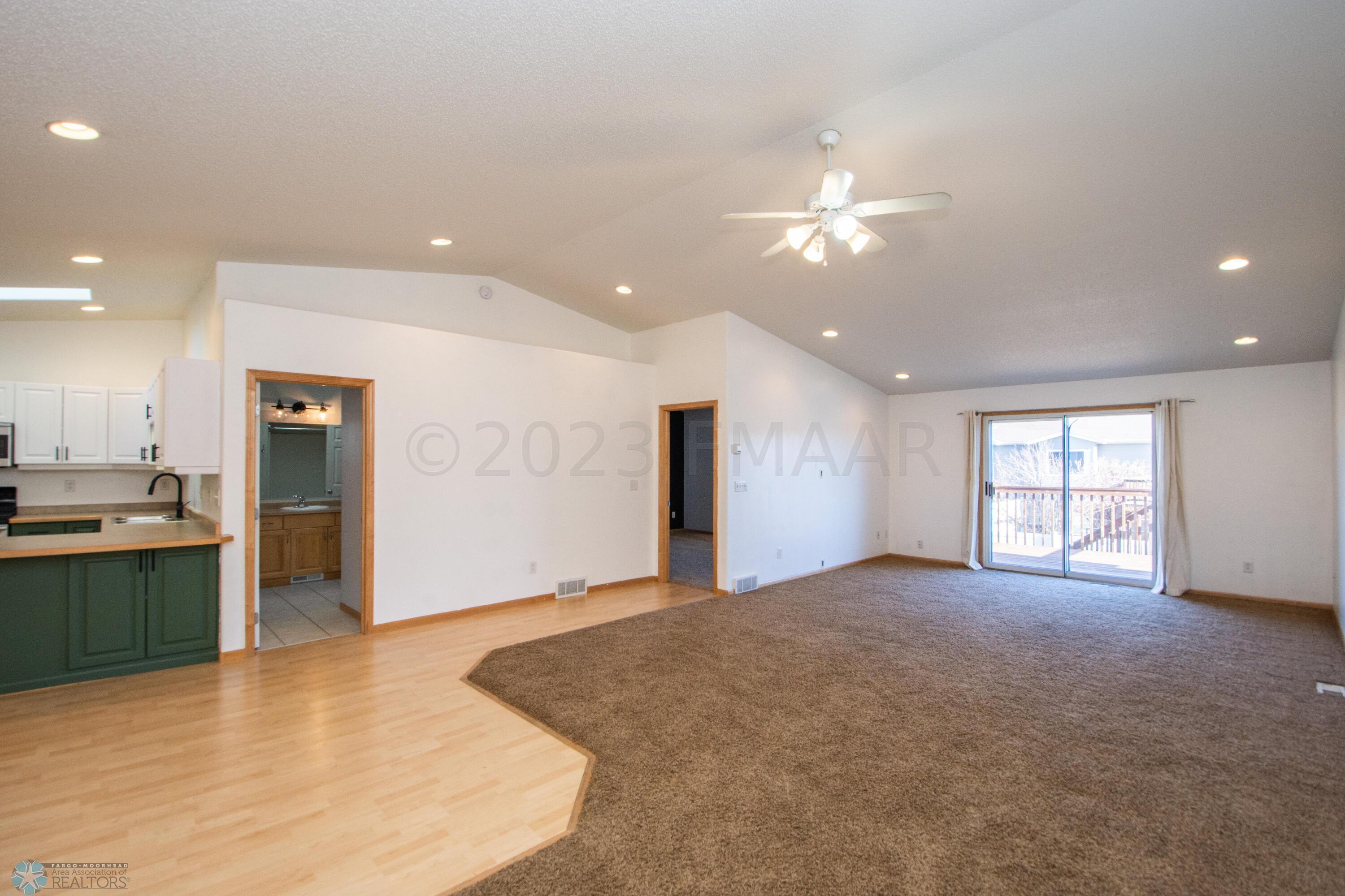 Living, Dining & Kitchen Area