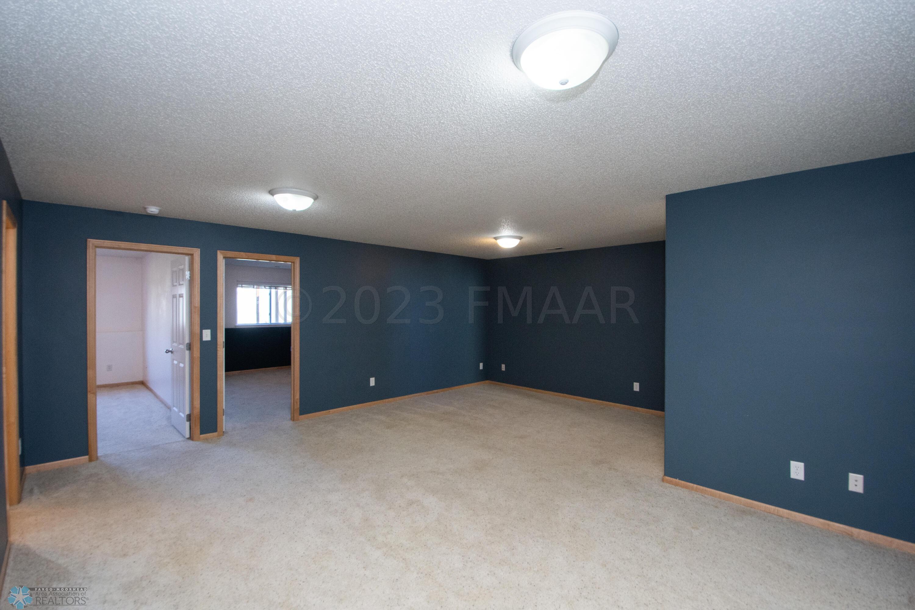 Downstairs living area