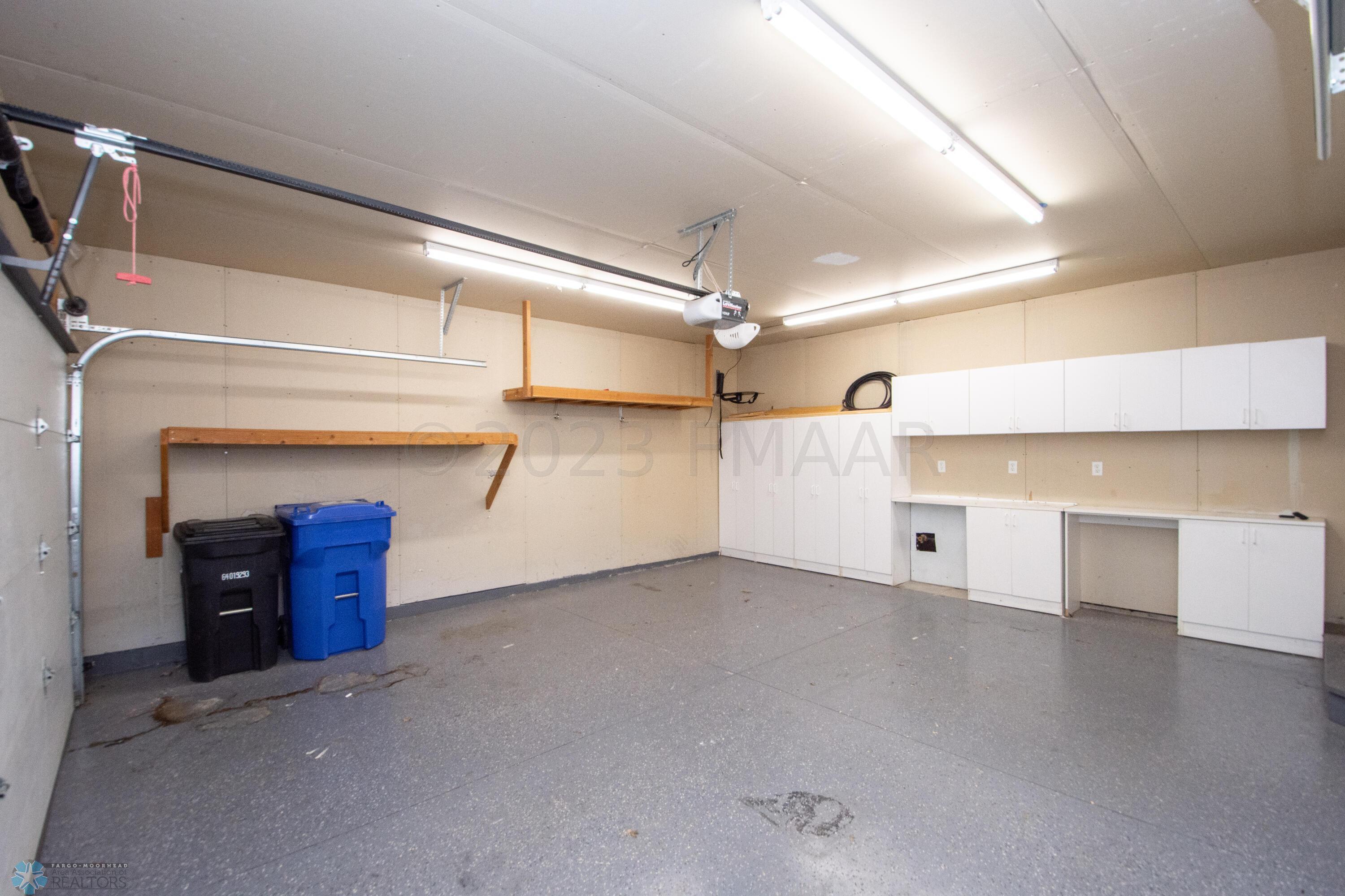 Finished Garage w/ Storage