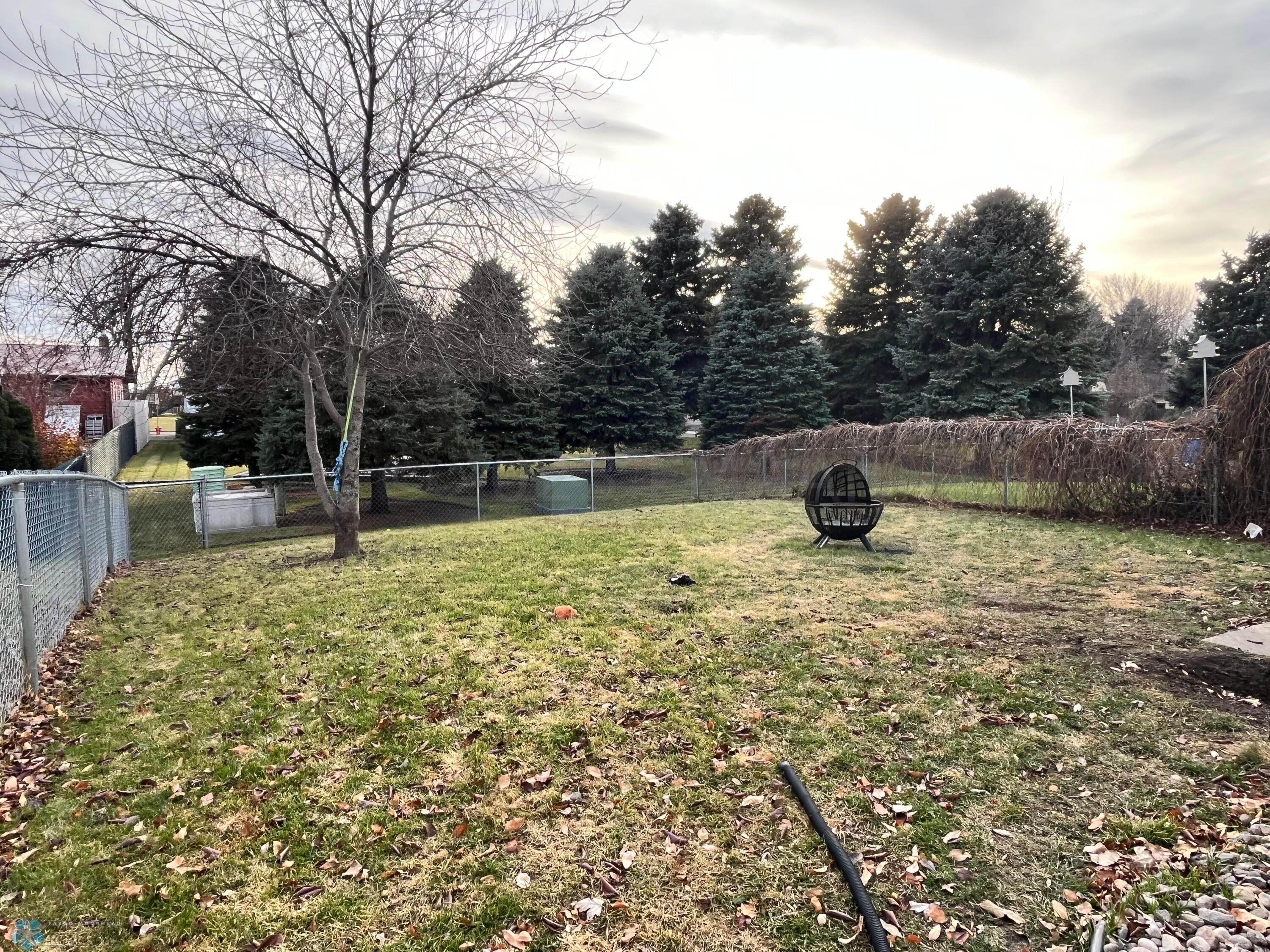 Fenced Backyard