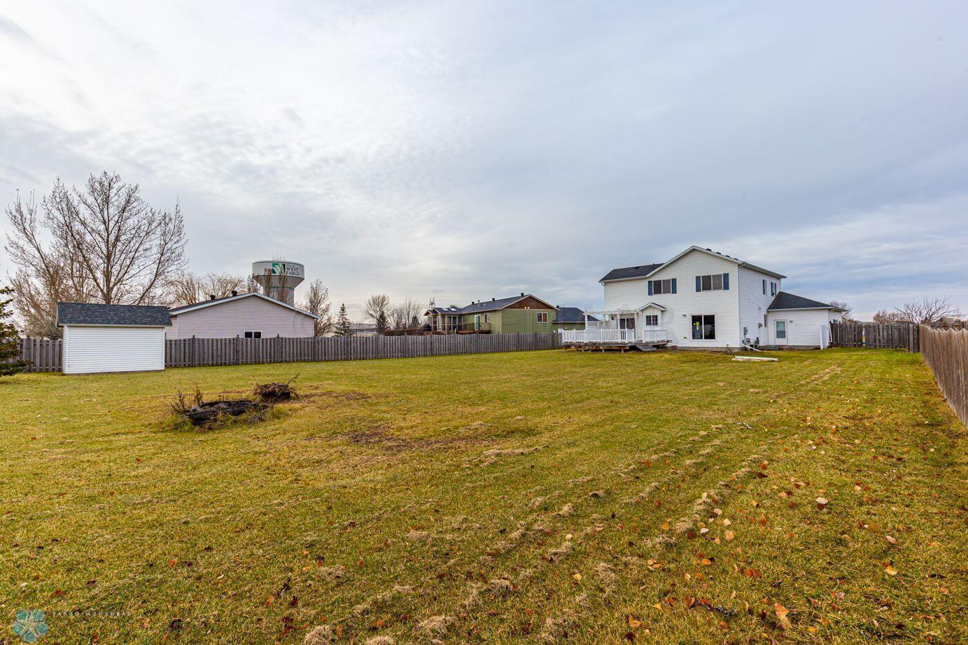 HUGE back yard