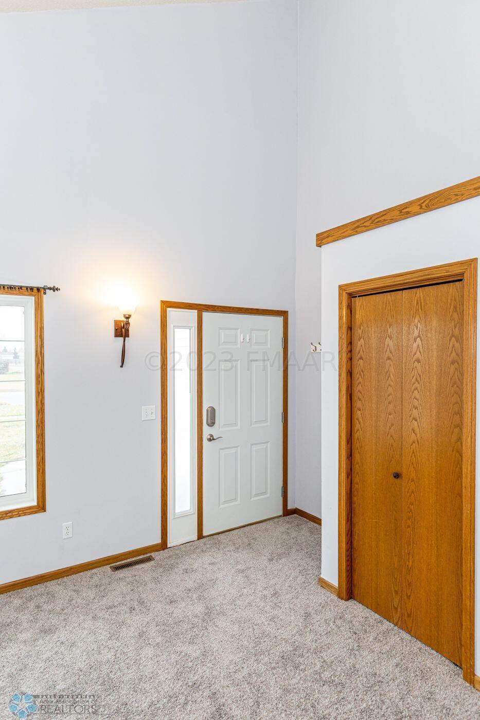 Entry Space with closet